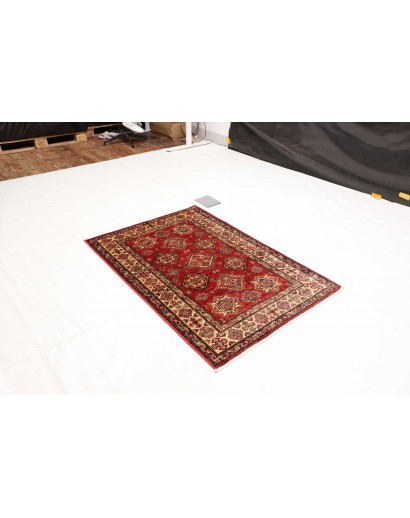 Tappeto Kazak Fine Pakistan marrone giallo 101x147