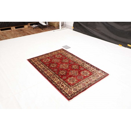 Tappeto Kazak Fine Pakistan marrone giallo 101x147