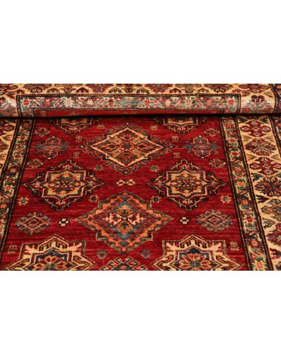 Tappeto Kazak Fine Pakistan marrone giallo 101x147