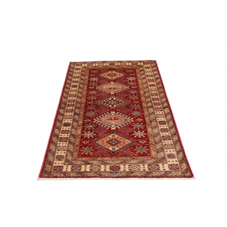 Tappeto Kazak Fine Pakistan marrone giallo 92x152