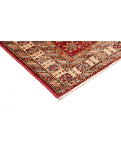 Tappeto Kazak Fine Pakistan marrone giallo 92x152