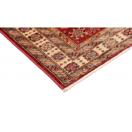 Tappeto Kazak Fine Pakistan marrone giallo 92x152