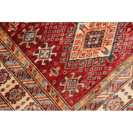 Tappeto Kazak Fine Pakistan marrone giallo 92x152