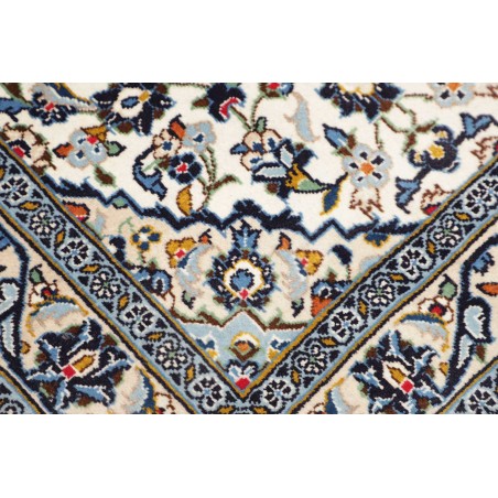 Tappeto Kashan Fine Persia beige grigio 96x150