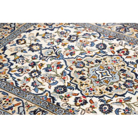 Tappeto Kashan Fine Persia beige grigio 96x150