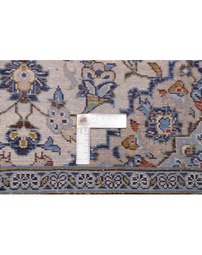 Tappeto Kashan Fine Persia beige grigio 96x150
