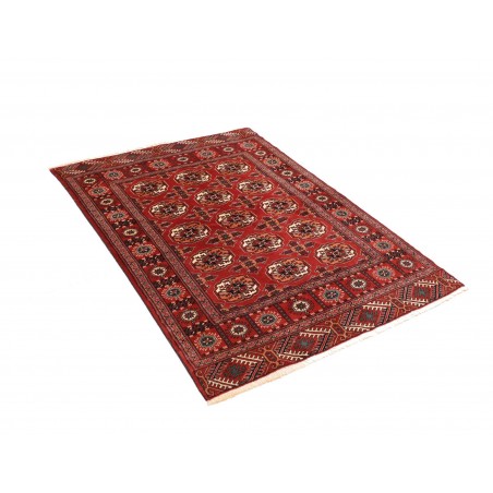 Tappeto Torkaman Persia marrone blu 108x150