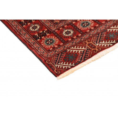 Tappeto Torkaman Persia marrone blu 108x150