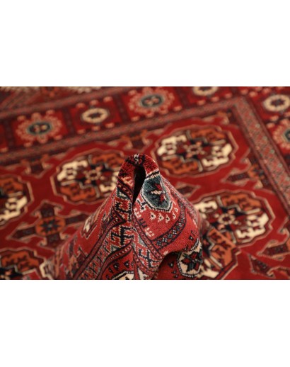 Tappeto Torkaman Persia marrone blu 108x150
