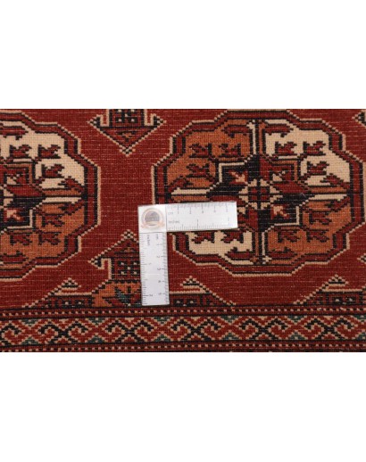 Tappeto Torkaman Persia marrone blu 108x150