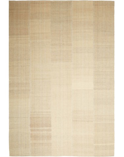 Tappeto Kilim Persia beige bianco 206x300