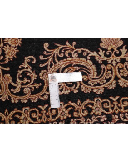 Tappeto Ghom seta Persia marrone 200x200