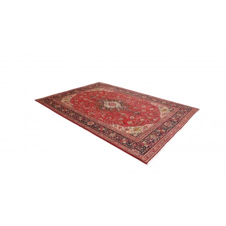 Tappeto Tabriz Persia marrone giallo 200x288