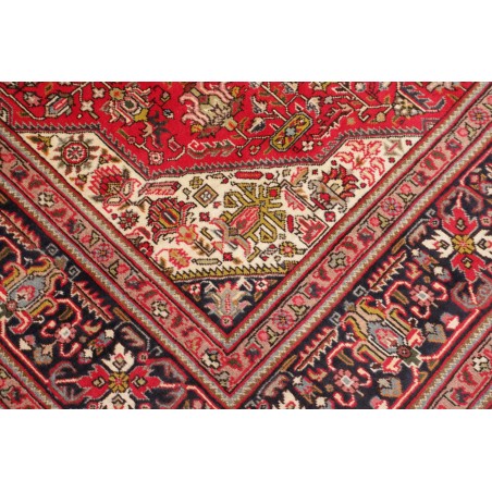 Tappeto Tabriz Persia marrone giallo 200x288