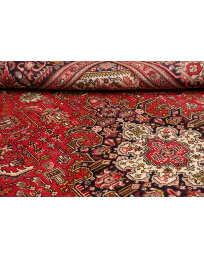 Tappeto Tabriz Persia marrone giallo 200x288