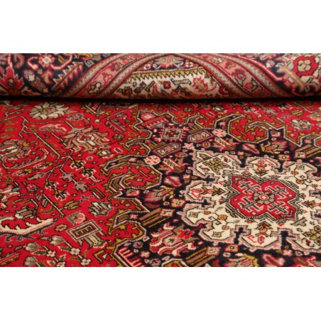 Tappeto Tabriz Persia marrone giallo 200x288