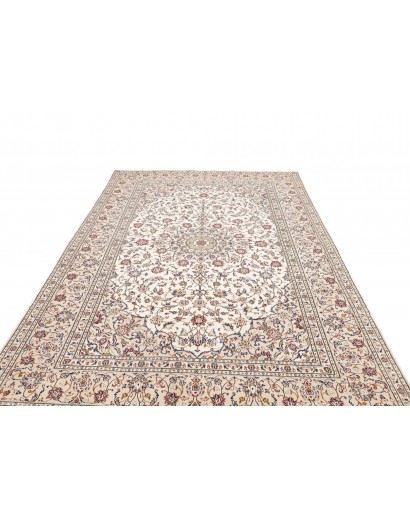 Tappeto Kashan Persia bianco 195x300