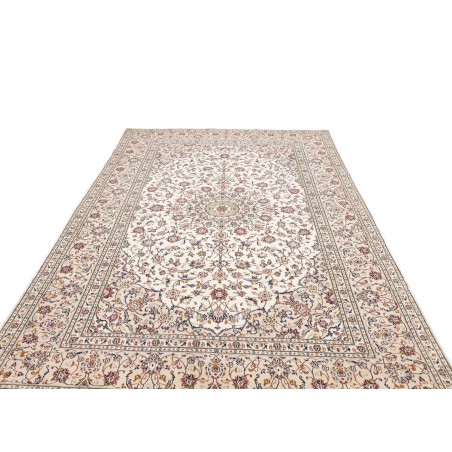 Tappeto Kashan Persia bianco 195x300