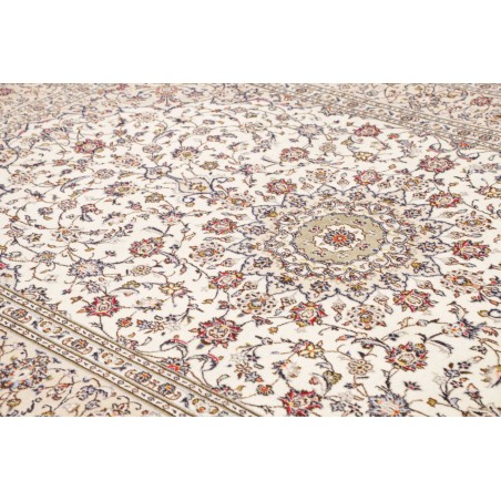 Tappeto Kashan Persia bianco 195x300