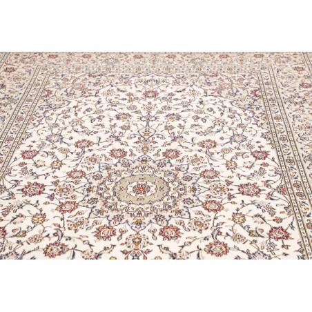 Tappeto Kashan Persia bianco 195x300