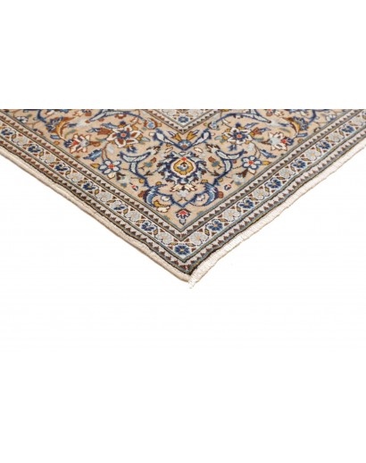 Tappeto Kashan Persia beige grigio 195x292
