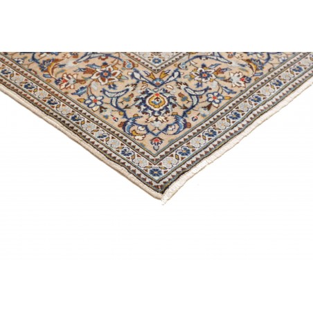 Tappeto Kashan Persia beige grigio 195x292