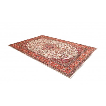 Tappeto Tabriz Persia marrone beige 202x298