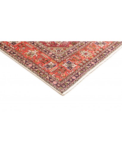 Tappeto Tabriz Persia marrone beige 202x298