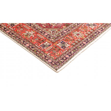 Tappeto Tabriz Persia marrone beige 202x298