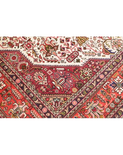Tappeto Tabriz Persia marrone beige 202x298