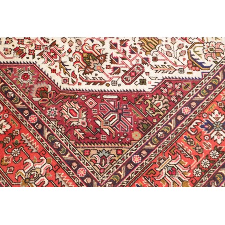 Tappeto Tabriz Persia marrone beige 202x298