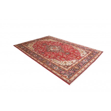 Tappeto Tabriz Persia marrone giallo 195x288