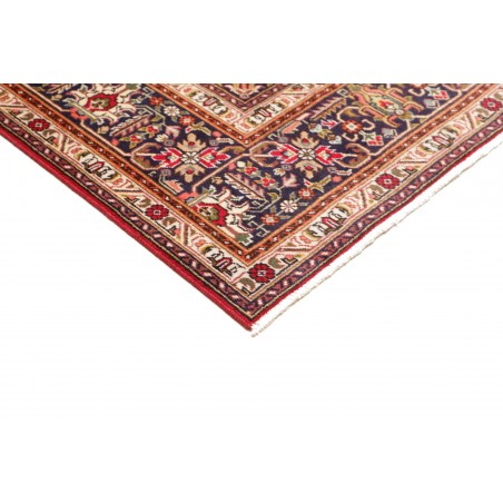 Tappeto Tabriz Persia marrone giallo 195x288