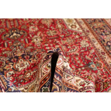 Tappeto Tabriz Persia marrone giallo 195x288