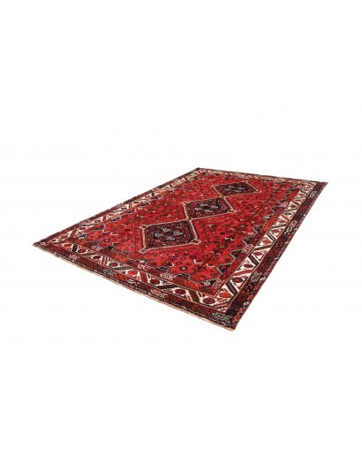 Tappeto Shiraz Persia marrone giallo 225x318