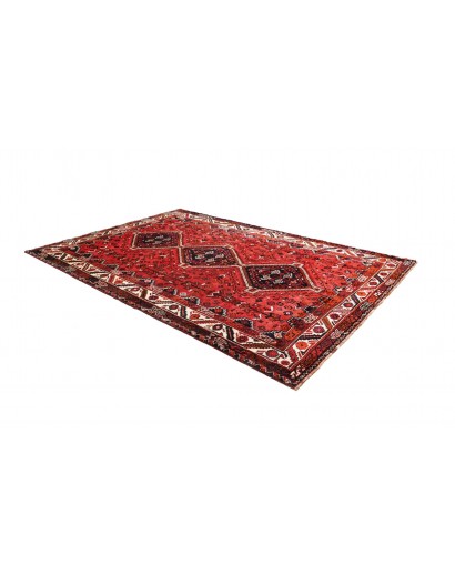Tappeto Shiraz Persia marrone giallo 225x318