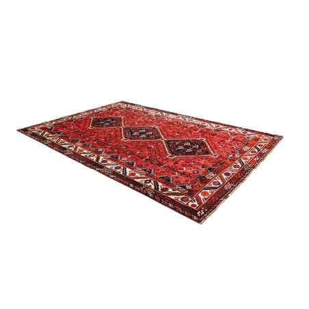 Tappeto Shiraz Persia marrone giallo 225x318