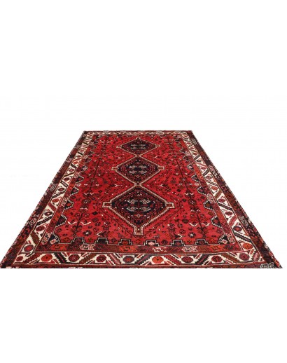 Tappeto Shiraz Persia marrone giallo 225x318