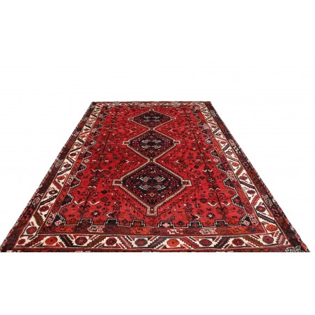 Tappeto Shiraz Persia marrone giallo 225x318