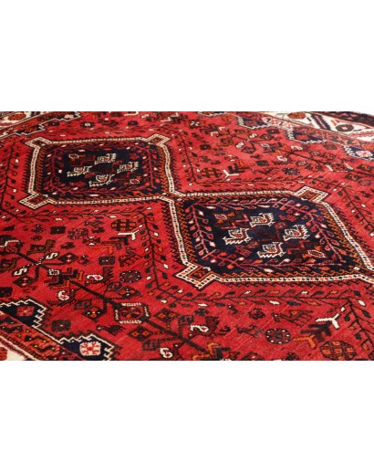Tappeto Shiraz Persia marrone giallo 225x318