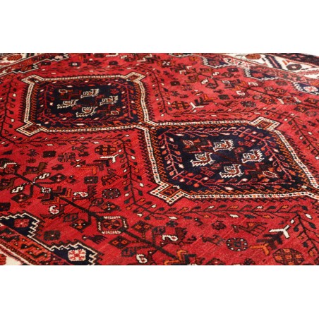 Tappeto Shiraz Persia marrone giallo 225x318