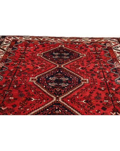 Tappeto Shiraz Persia marrone giallo 225x318