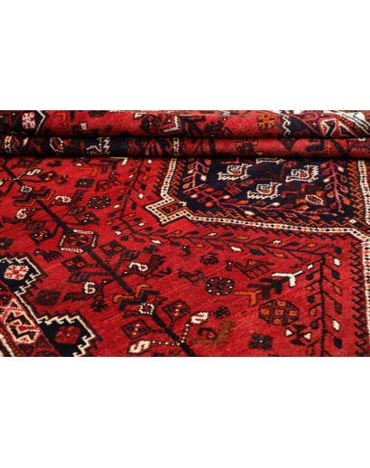 Tappeto Shiraz Persia marrone giallo 225x318