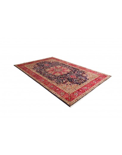 Tappeto Tabriz Persia marrone blu 204x300