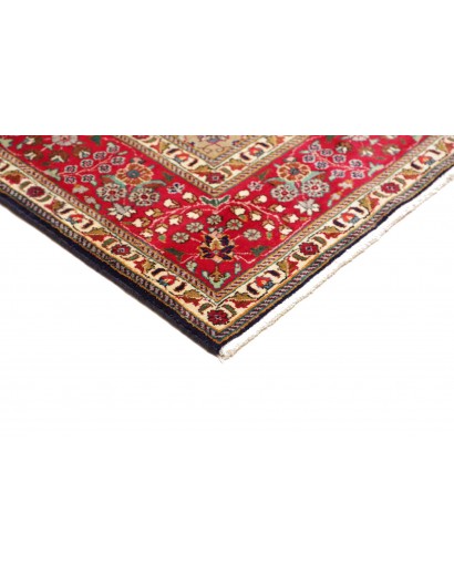 Tappeto Tabriz Persia marrone blu 204x300
