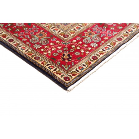 Tappeto Tabriz Persia marrone blu 204x300