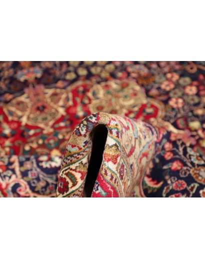 Tappeto Tabriz Persia marrone blu 204x300