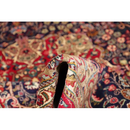 Tappeto Tabriz Persia marrone blu 204x300