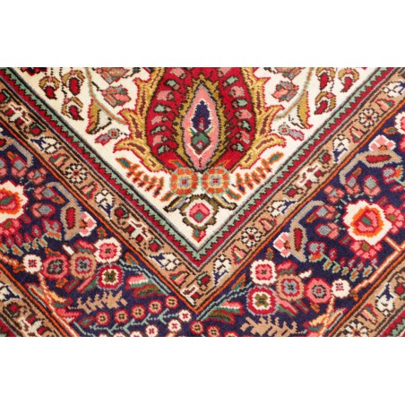 Tappeto Tabriz Persia marrone giallo 203x285