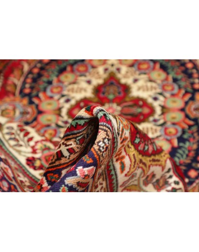 Tappeto Tabriz Persia marrone giallo 203x285